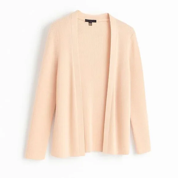 89th & Madison Open-Front Ribbed Cardigan – Size Medium (M) - Picture 4 of 5